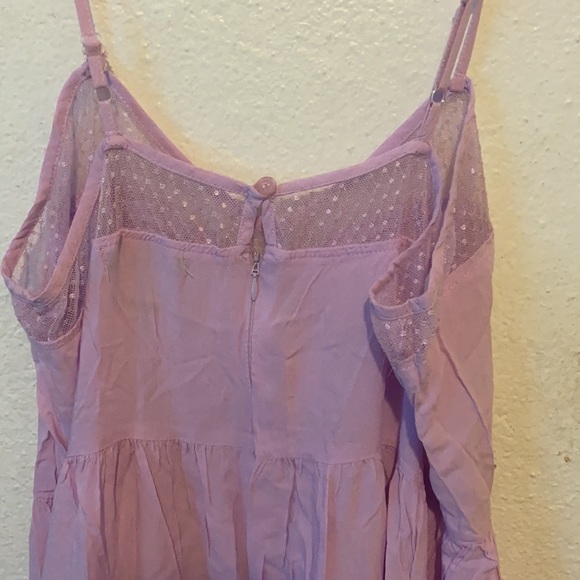 Ali & Kris High-Lo Lavender Midi Dress (L) - Picture 5 of 10